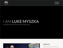 Tablet Screenshot of lukemyszka.com